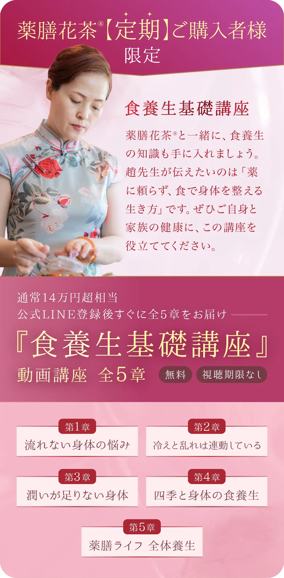 食養生基礎講座